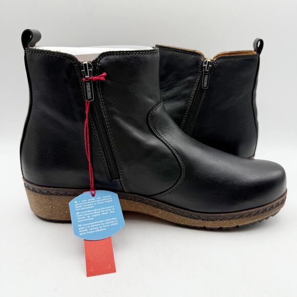 PIKOLINOS Womens Granada W0W-8988 Bootie EU 41 US 10-10.5 Black Leather NIB - Picture 5 of 14